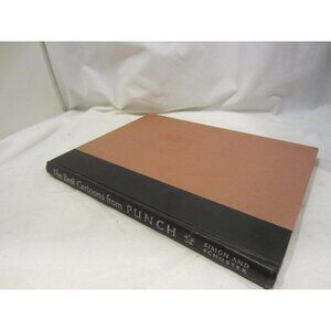 Best Cartoons from PUNCH 1952 HB book Simon & Schuster First Printing VINTAGE